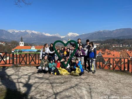 V soboto, 18. marca 2023, so se odvijale spomladanske čistilne akcije KS Kamnik-center (1)